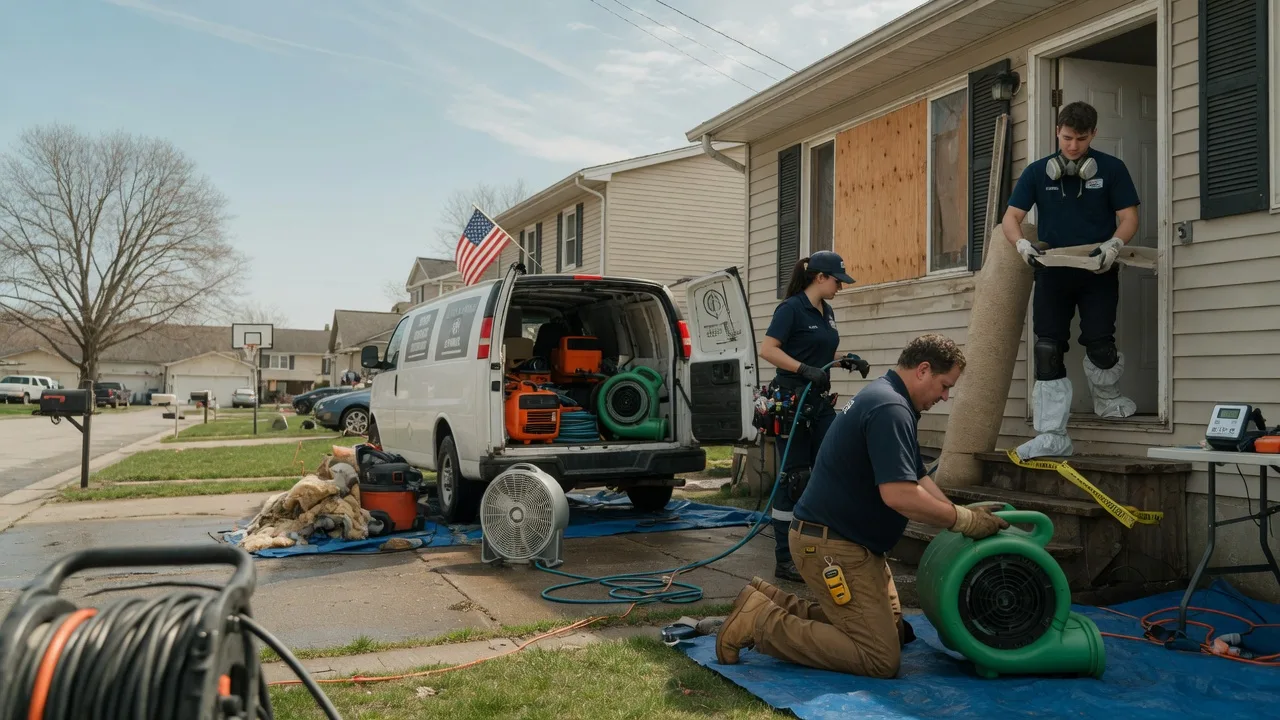 Water Damage Restoration in Dayton, PA near me